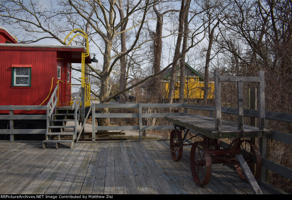 Baggage Wagon and Cabooses